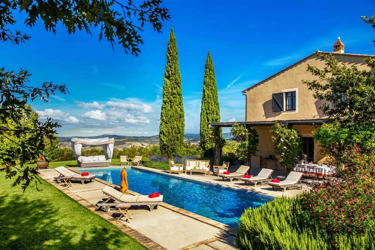 Amazing views of Val d'Orcia Amazing views of Val d'Orcia- Take a Chef
