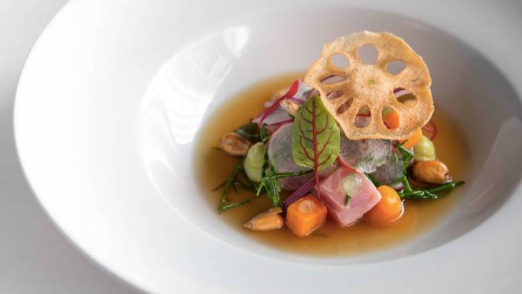 An outstanding dish cooked by Private Chef in Petit cul de sac Dish cooked by a Private Chef in Petit cul de sac