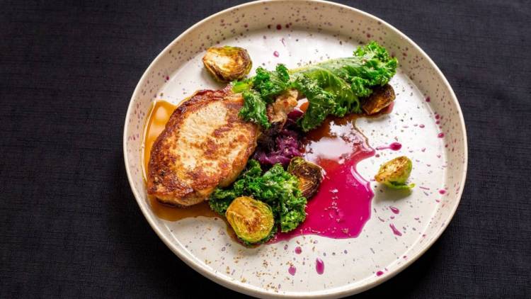 An outstanding dish cooked by Personal Chef in Figari Dish cooked by a Personal Chef in Figari