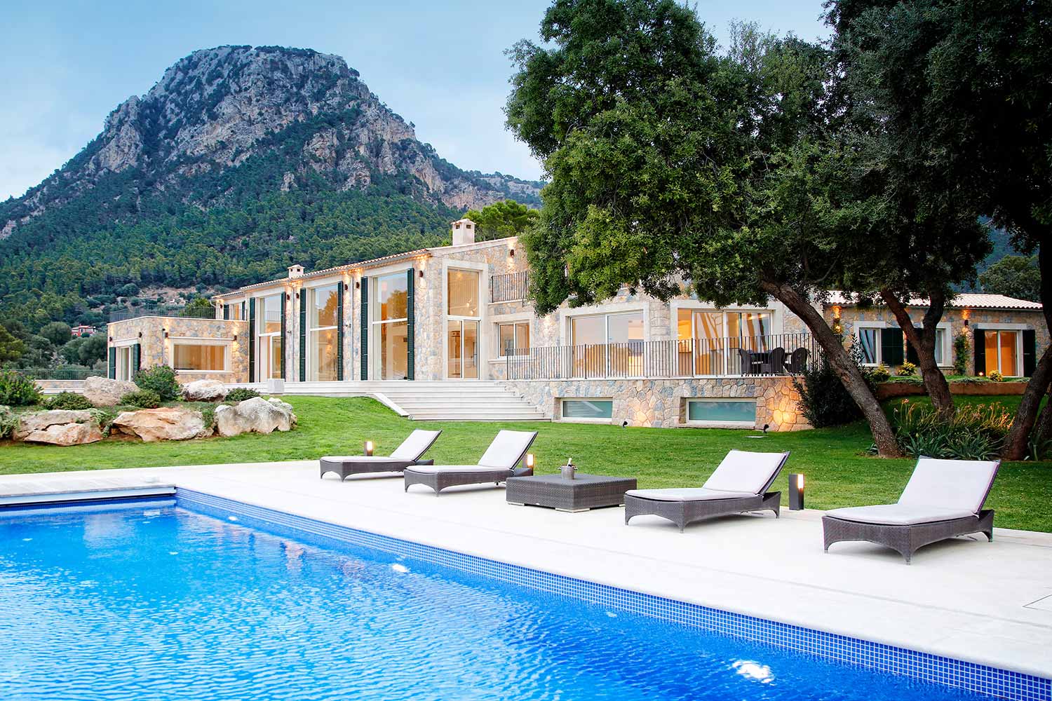Espectacular vista de un Villa en Mallorca - Takeachef.com Chef Privado Mallorca, Chef Privado en Mallorca, Private Chef Mallorca, Private Chef in Mallorca