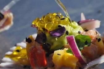 An outstanding dish cooked by a chef in Mountain Village Dish cooked by a Personal Chef in Mountain Village