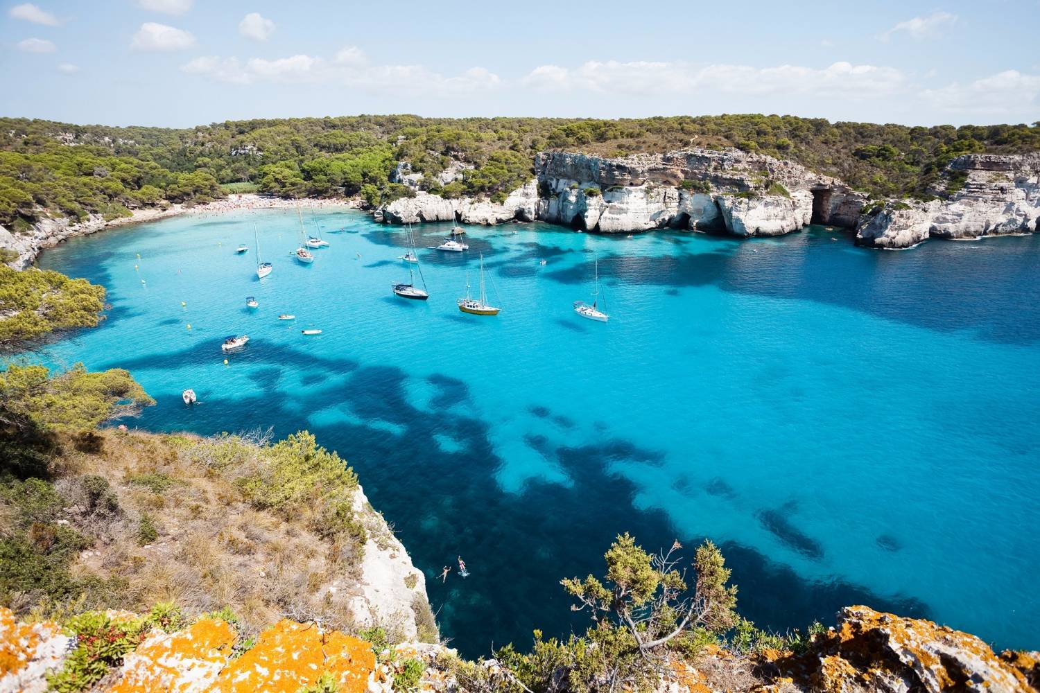 Una de las mejores calas de Menorca Cala de Menorca
