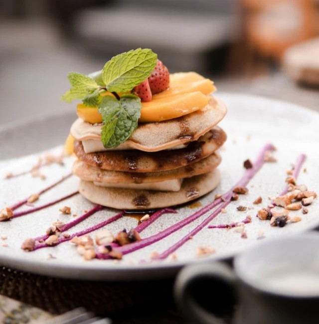 Sweet Coconut Pancakes