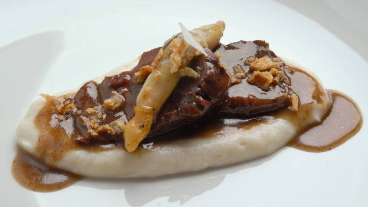Dish cooked by a private chef in Vienna