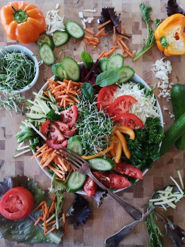Tomato and Cucumber Salad