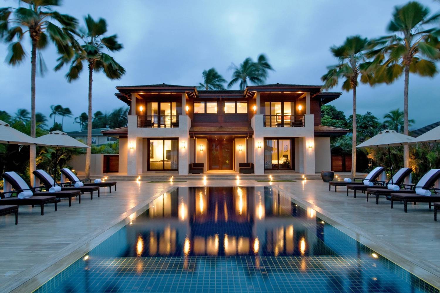 View of a villa in Kailua, Hawaii Private chef in Kailua, Hawaii header