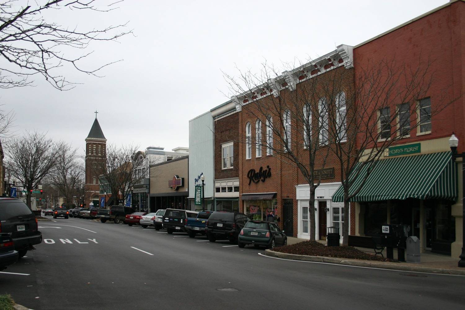 main street in Murfreesboro