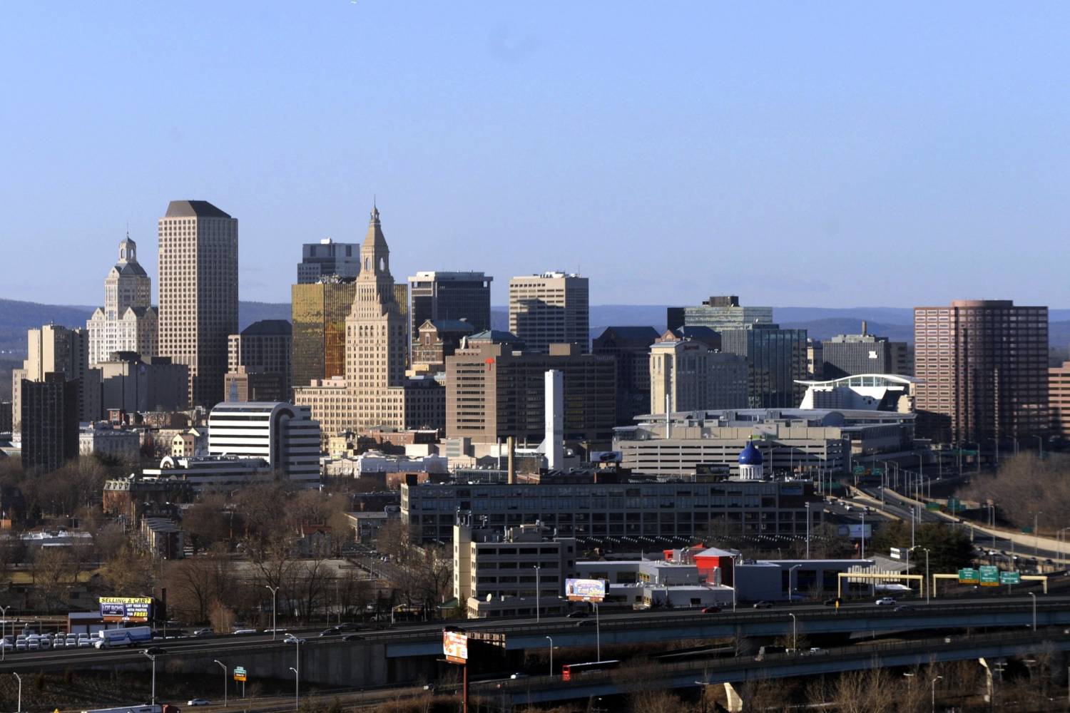 Areal view of Hartford Areal view of Hartford - Take a Chef