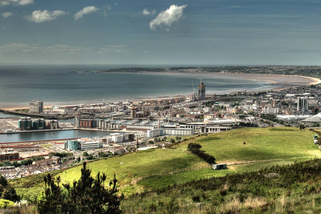 Amazing views of Swansea Amazing views of Swansea- Take a Chef