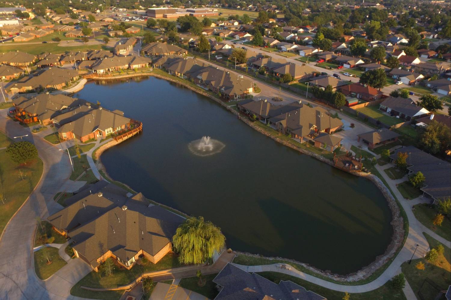 Aereal view of Moore - Take a Chef Aereal view of Moore