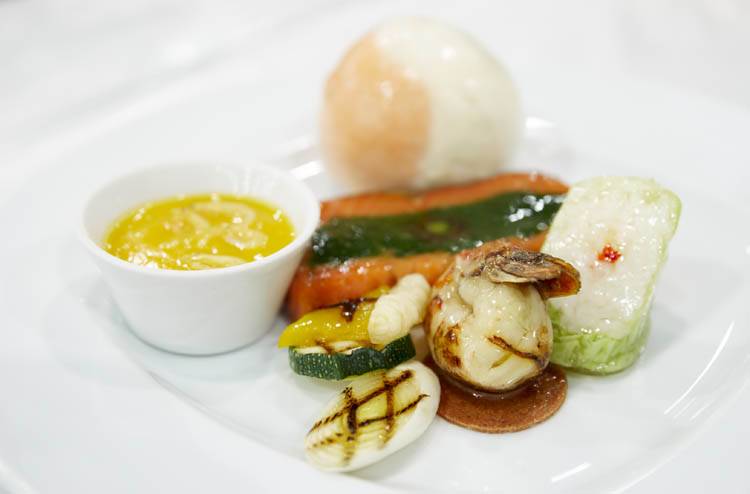 Dish cooked by a Private Chef in Mauritius