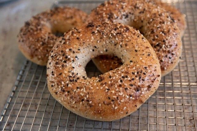 toasted bagel