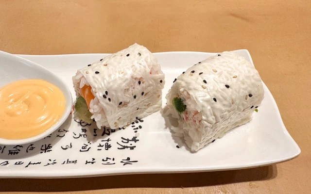 rice paper rolls