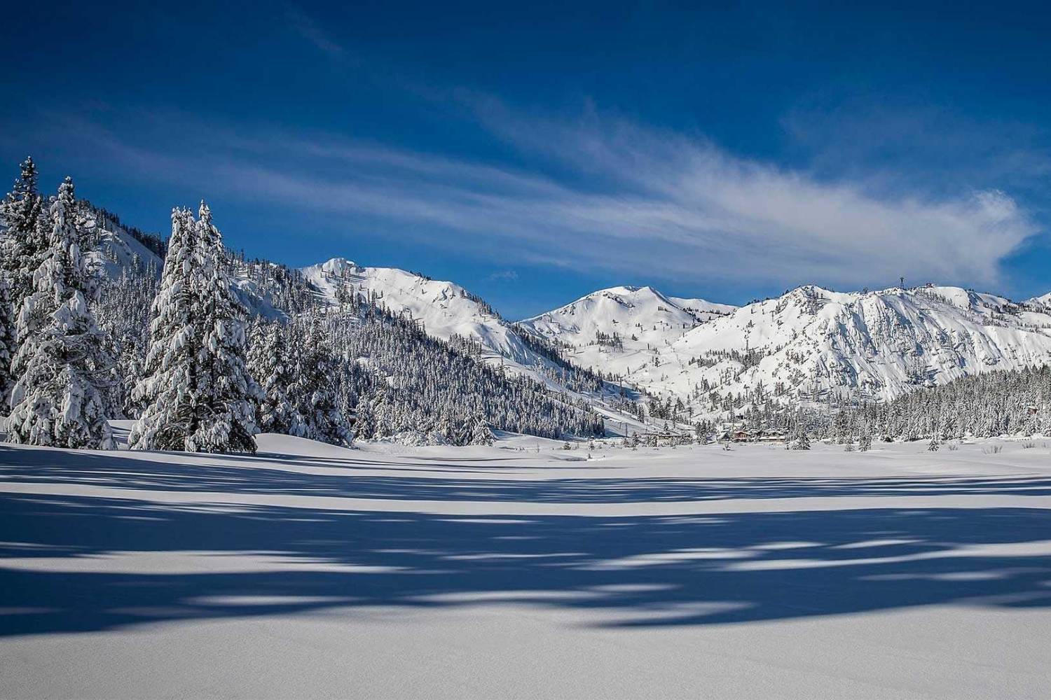 Beautiful landscape of Squaw Valley - Take a Chef