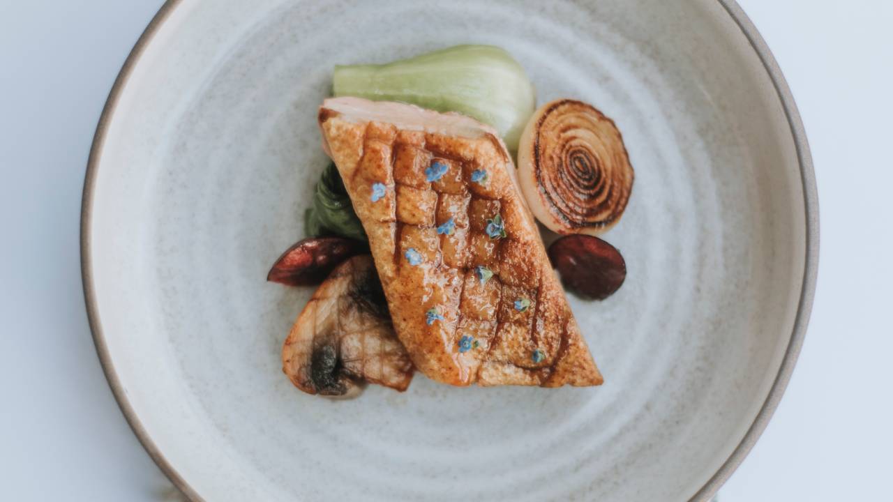 An outstanding dish cooked by Private Chef in Cassis Dish cooked by a Private Chef in Cassis
