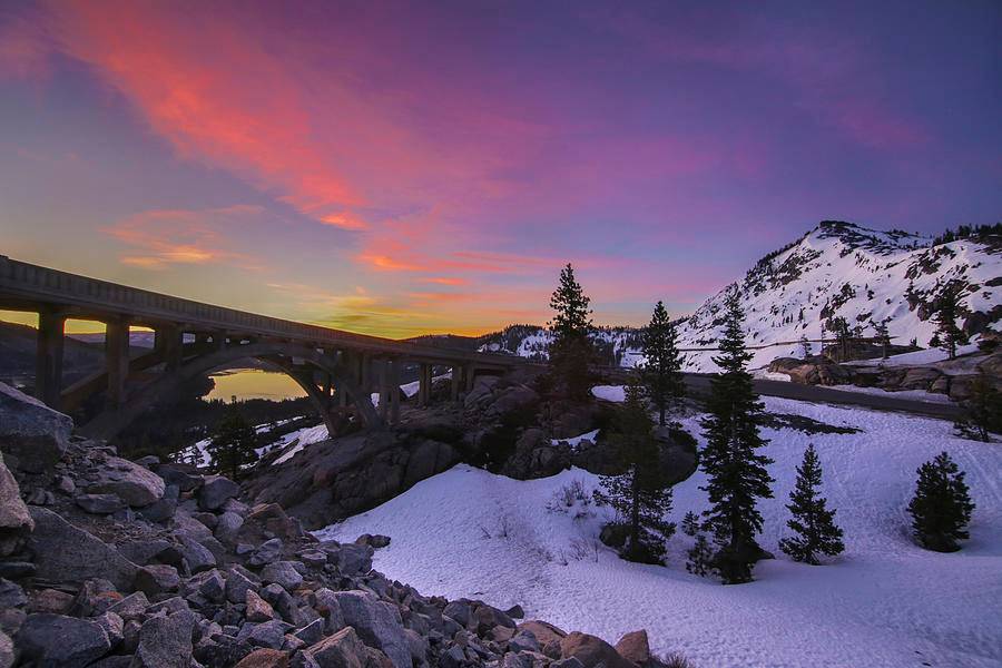 Beautiful sunset views of Truckee California Beautiful sunset views of Truckee California - Take a Chef