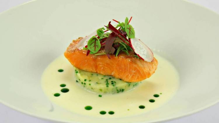 An outstanding dish cooked by Private Chef in Primosten Dish cooked by a Private Chef in Primosten