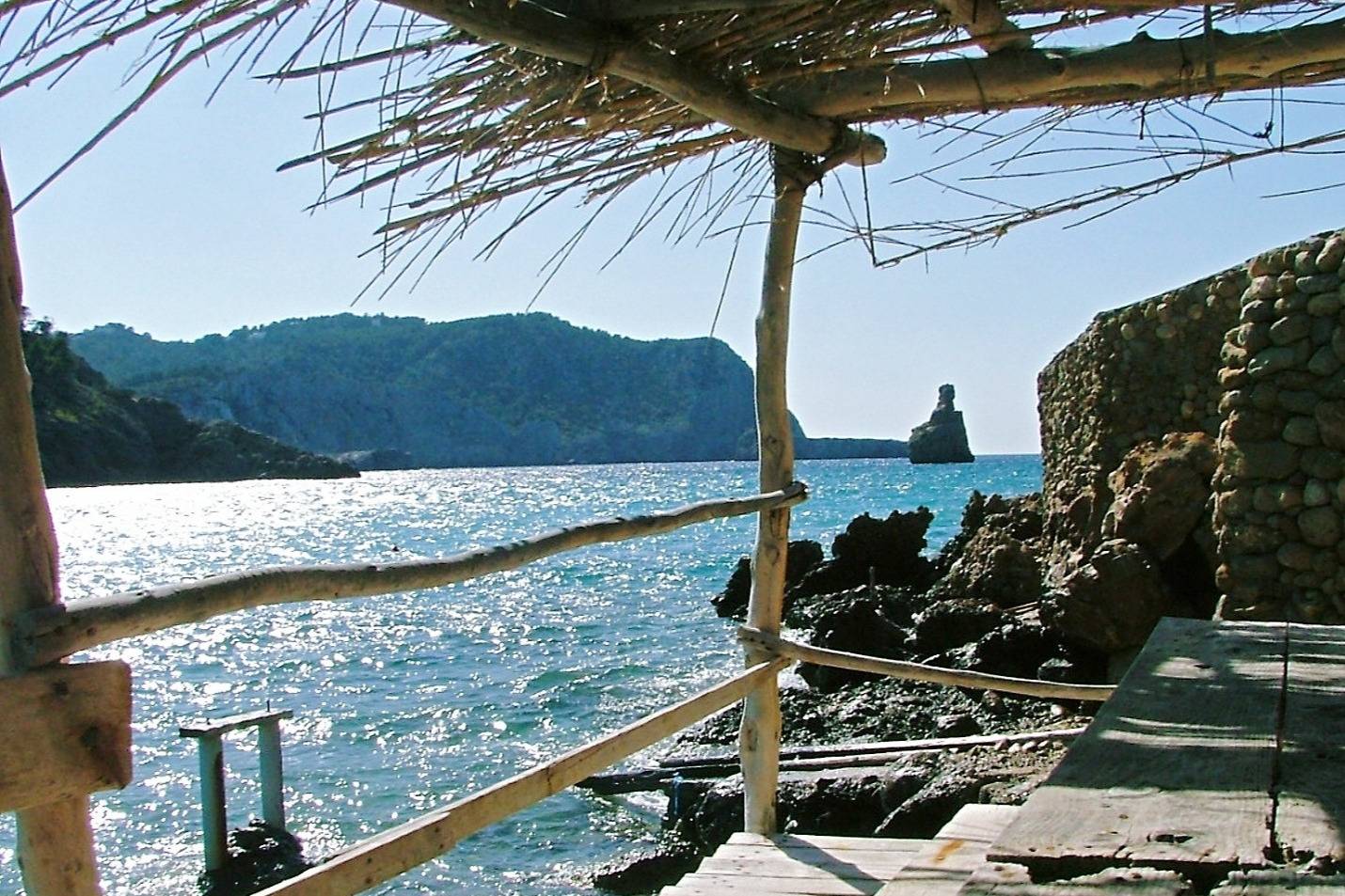 View from a villa in Benirras, Ibiza Private Chef in Benirras - Ibiza header