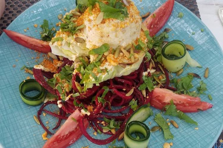 Dish cooked by a Private Chef in Tulum