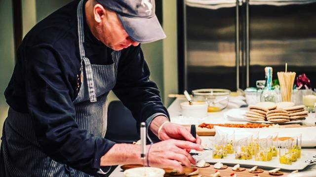 Private Chef cooking in Santa Monica Our Private Chef in Santa Monica
