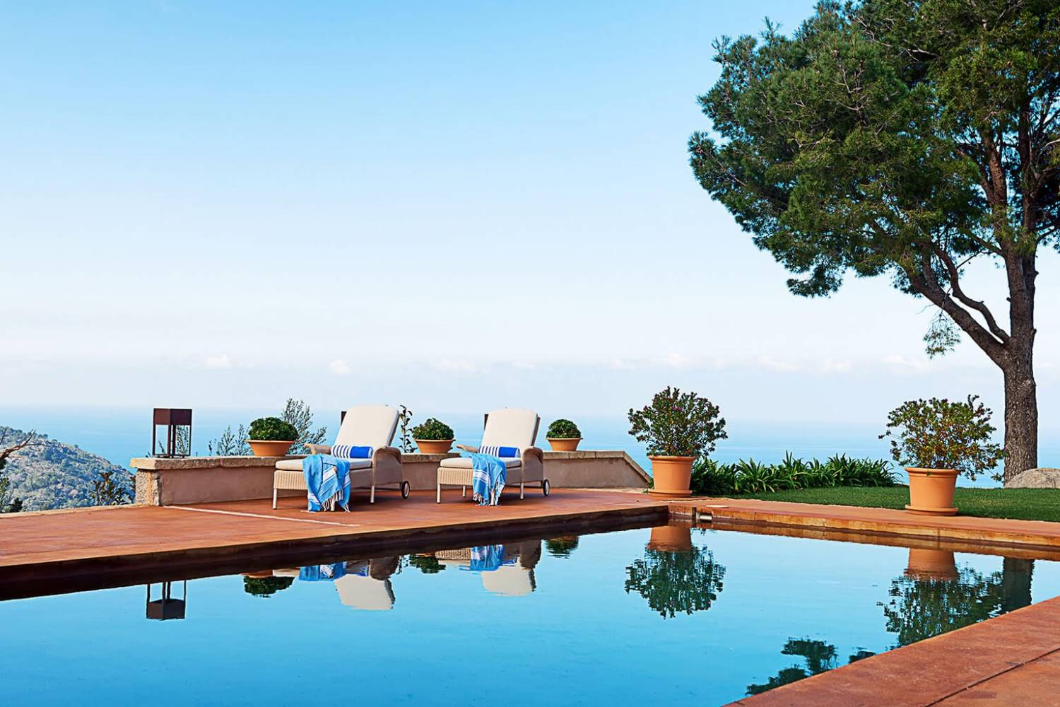 View from a villa in Deya Private Chef in Deya - Mallorca header
