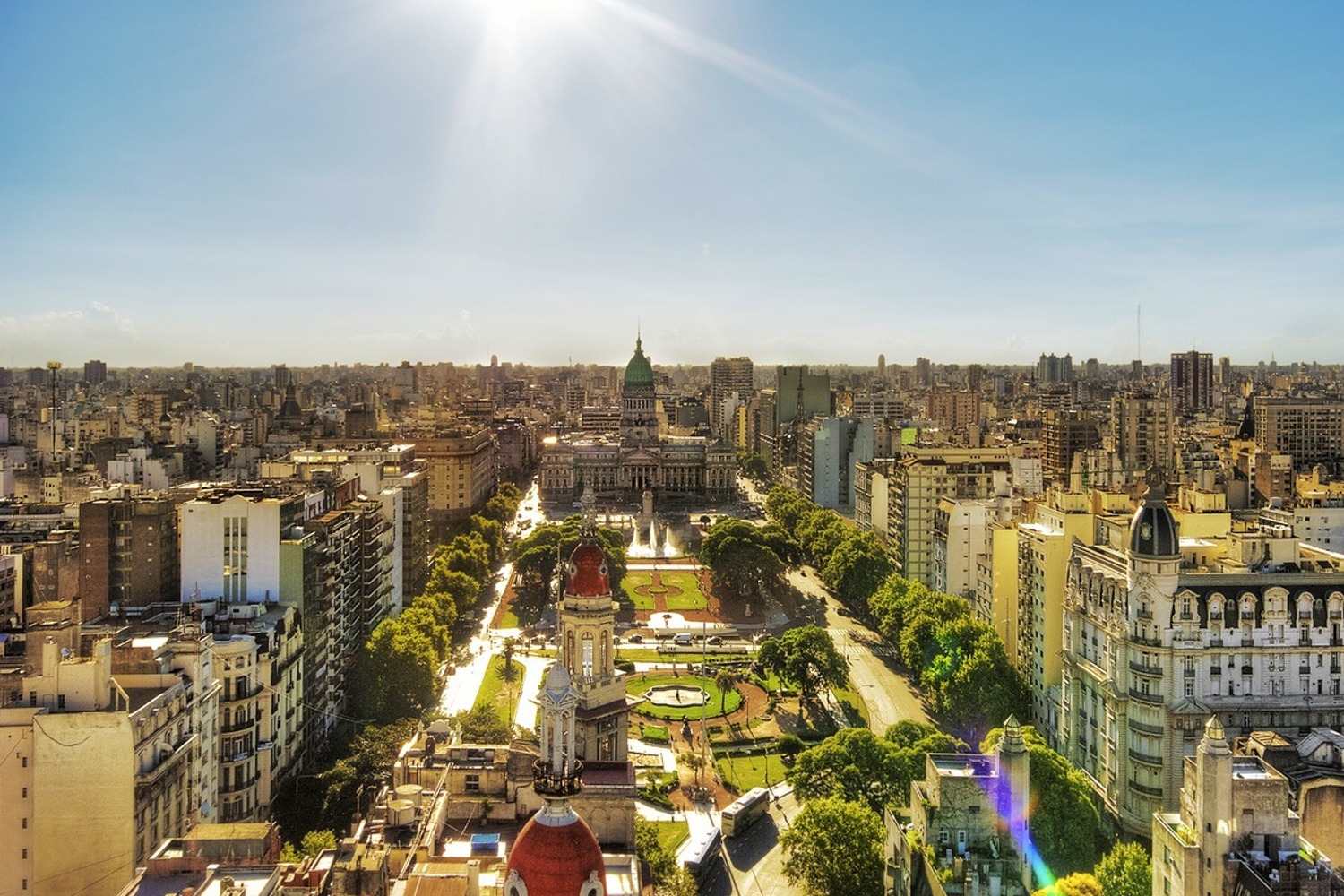 Preciosa foto de Buenos Aires de día Chef a Domicilio en Buenos Aires header