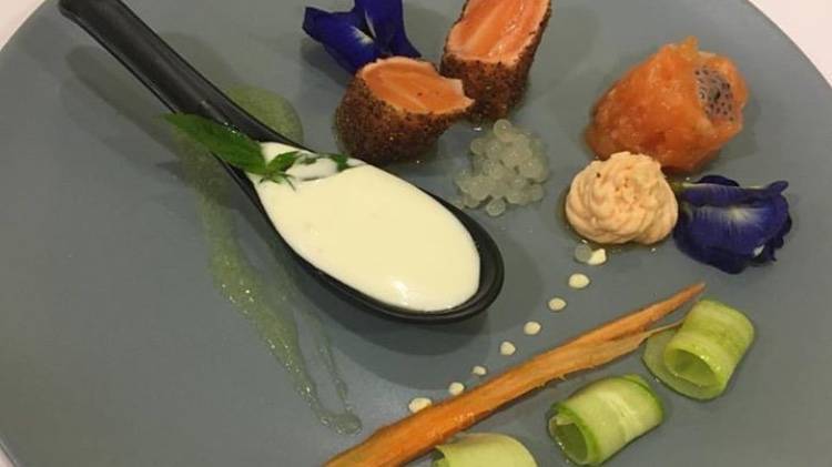 Dish cooked by a Private Chef in St Barts
