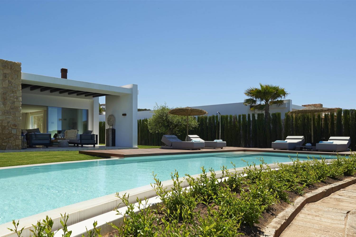 View of a villa in Cala Conta, Ibiza Private Chef in Cala Conta, Ibiza header